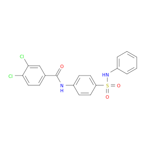 Benzamide, 3,4-dichloro-N-[4-[(phenylamino)sulfonyl]phenyl]-