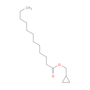Dodecanoic acid, cyclopropylmethyl ester