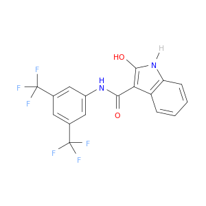 1H-Indole-3-carboxamide, N-[3,5-bis(trifluoromethyl)phenyl]-2-hydroxy-