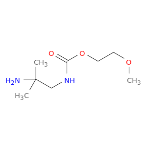 Carbamic acid, (2-amino-2-methylpropyl)-, 2-methoxyethyl ester