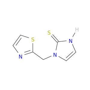 2H-Imidazole-2-thione, 1,3-dihydro-1-(2-thiazolylmethyl)-