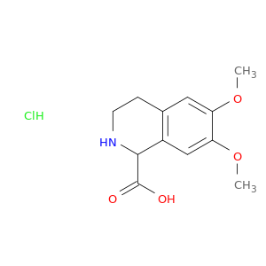 6,7-Dimethoxy-1,2,3,4-tetrahydro-isoquinoline-1-carboxylic acid hydrochloride