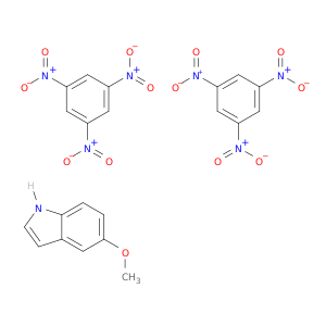 1H-Indole, 5-methoxy-, compd. with 1,3,5-trinitrobenzene (1:2)