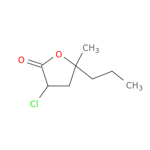2(3H)-Furanone, 3-chlorodihydro-5-methyl-5-propyl-