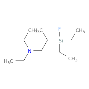 1-Propanamine, 2-(diethylfluorosilyl)-N,N-diethyl-