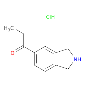 1-(2,3-dihydro-1H-isoindol-5-yl)propan-1-one hydrochloride