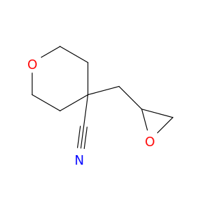 4-[(Oxiran-2-yl)methyl]oxane-4-carbonitrile