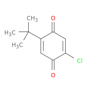 2,5-Cyclohexadiene-1,4-dione, 2-chloro-5-(1,1-dimethylethyl)-