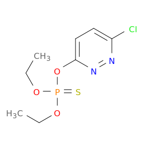 O,O-DIETHYL O-(6-CHLORO-3-PYRIDAZINYL) PHOSPHOROTHIOATE