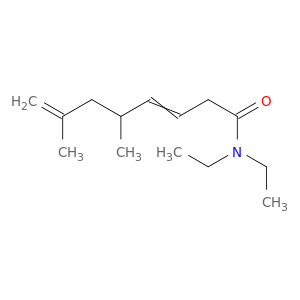 3,7-Octadienamide, N,N-diethyl-5,7-dimethyl-