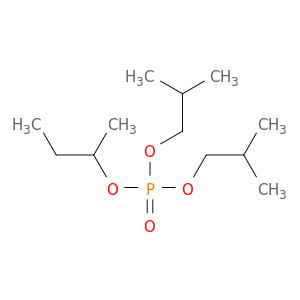 Phosphoric acid, 1-methylpropyl bis(2-methylpropyl) ester