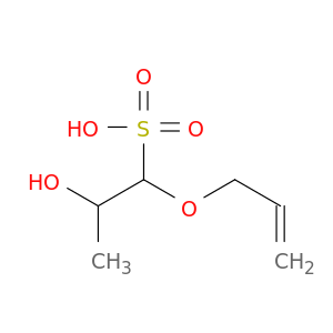 1-Propanesulfonic acid, 2-hydroxy-1-(2-propenyloxy)-