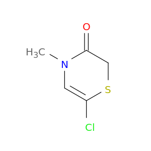 2H-1,4-Thiazin-3(4H)-one, 6-chloro-4-methyl-