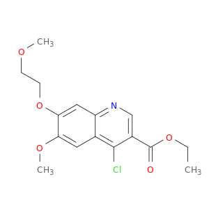 ethyl4-chloro-6-methoxy-7-(2-methoxyethoxy)quinoline-3-carboxylate