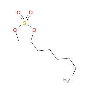 1,3,2-Dioxathiolane, 4-hexyl-, 2,2-dioxide