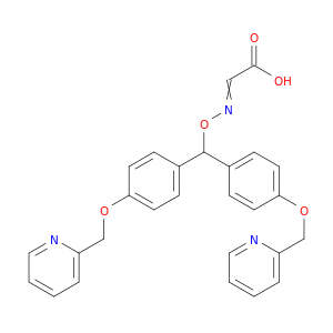 Acetic acid, [[bis[4-(2-pyridinylmethoxy)phenyl]methoxy]imino]-