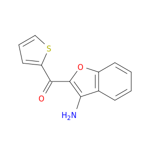 2-(Thiophene-2-carbonyl)-1-benzofuran-3-amine