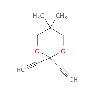 1,3-Dioxane, 2,2-diethynyl-5,5-dimethyl-