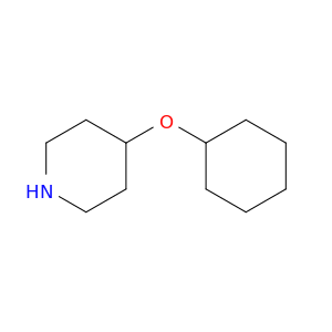 4-(cyclohexyloxy)piperidine