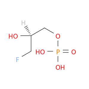 (2s)-3-fluoro-2-hydroxypropyl dihydrogen phosphate