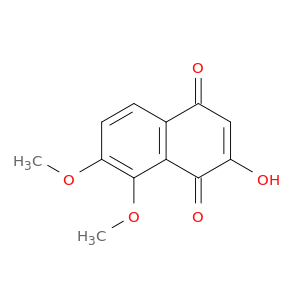 1,4-Naphthalenedione, 2-hydroxy-7,8-dimethoxy-