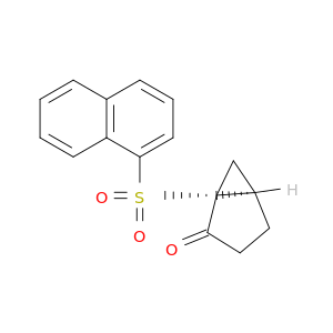 Bicyclo[3.1.0]hexan-2-one, 1-(1-naphthalenylsulfonyl)-, (1R,5R)-