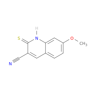 3-Quinolinecarbonitrile,1,2-dihydro-7-methoxy-2-thioxo-