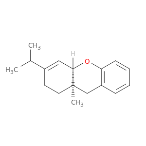 1H-Xanthene, 2,4a,9,9a-tetrahydro-9a-methyl-3-(1-methylethyl)-, cis-