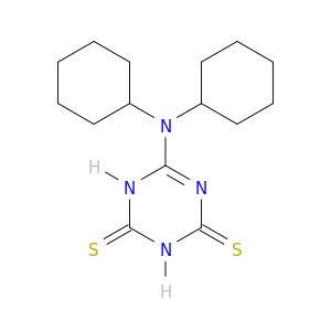 1,3,5-Triazine-2,4(1H,3H)-dithione, 6-(dicyclohexylamino)-