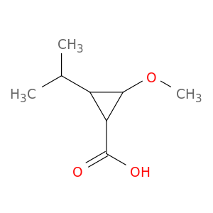 Cyclopropanecarboxylicacid, 2-methoxy-3-(1-methylethyl)-