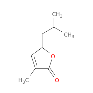2(5H)-Furanone, 3-methyl-5-(2-methylpropyl)-