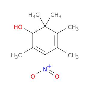 Cyclohexadienylium, 1-hydroxy-2,4,5,6,6-pentamethyl-3-nitro-