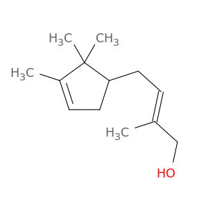 (2E)-2-甲基-4-(2,2,3-三甲基-3-环戊烯-1-基)-2-丁烯-1-OL