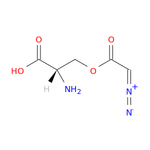 (2S)-2-氨基-3-[(2-重氮乙酰基)氧基]丙酸