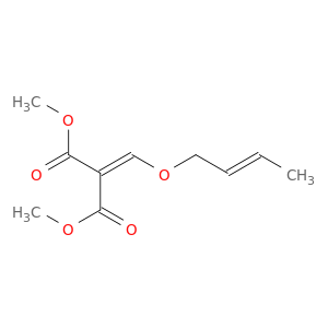 Propanedioic acid, [[(2E)-2-butenyloxy]methylene]-, dimethyl ester
