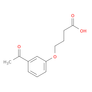 4-(3-乙酰苯氧基)丁酸