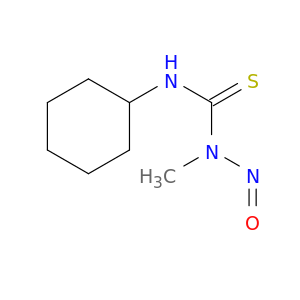 Methyl-1 nitroso-1 cyclohexyl-3 thio-2 uree [French]