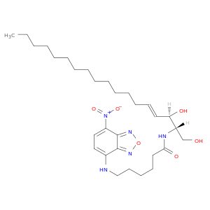 N-[6-[(7-硝基-2-1,3-苯并恶二唑-4-基)氨基]己酰基] -D-赤型-鞘氨醇