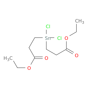 Propanoic acid, 3,3'-(dichlorostannylene)bis-, diethyl ester