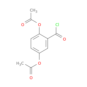 Benzoyl chloride, 2,5-bis(acetyloxy)-