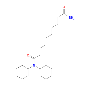 N,N-DICYCLOHEXYLDECANEDIAMIDE