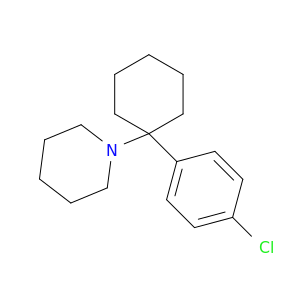 Piperidine, 1-[1-(4-chlorophenyl)cyclohexyl]-