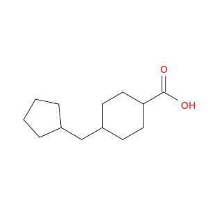 4-(cyclopentylmethyl)cyclohexanecarboxylic acid