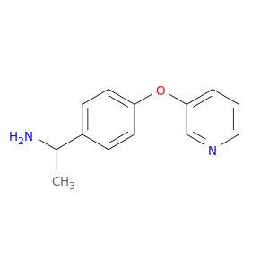 1-[4-(pyridin-3-yloxy)phenyl]ethan-1-amine