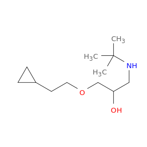 2-Propanol, 1-(2-cyclopropylethoxy)-3-[(1,1-dimethylethyl)amino]-
