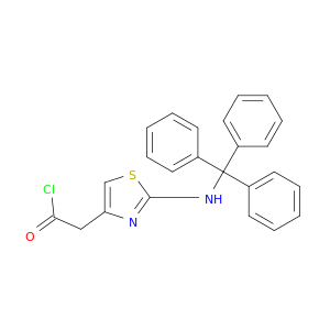 4-Thiazoleacetyl chloride, 2-[(triphenylmethyl)amino]-