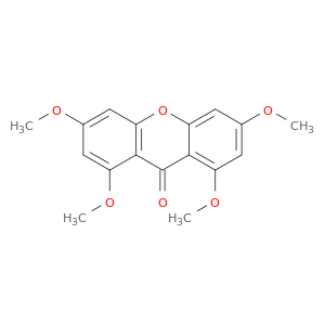 9H-Xanthen-9-one, 1,3,6,8-tetramethoxy-