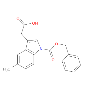 1H-Indole-3-acetic acid, 5-methyl-1-[(phenylmethoxy)carbonyl]-