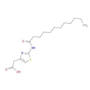 4-Thiazoleacetic acid, 2-[(1-oxododecyl)amino]-