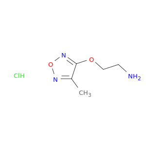 2-((4-Methyl-1,2,5-oxadiazol-3-yl)oxy)ethanamine hydrochloride